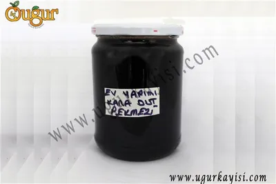 Ev Yapımı Kara Dut Pekmezi